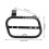 16mm Iron Pipe Saddlebag Mount for XSR 700  Left Side Holder 2
