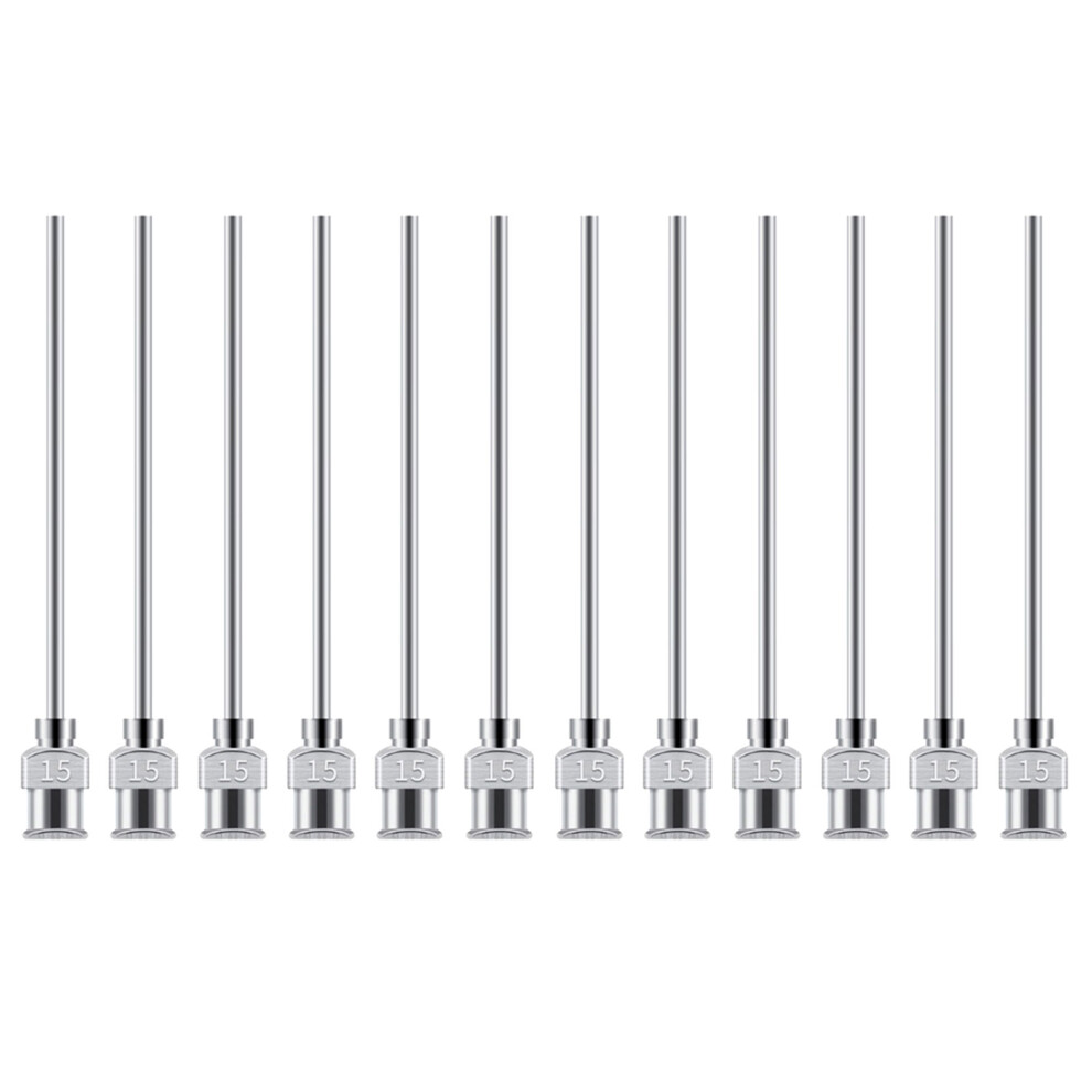 Pack Of 12 Corrosion Resistant Adhesive Needle Smooth Flows-15G 7754000750122