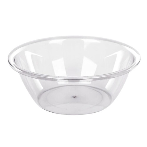 Clear Round PET Basin for Home Bathroom Kitchen Multi-Function Tub 2