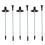 Golf Flagstick Set with Ball Retrieval Base for Enhanced Comfort 2