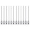 12pcs High Quality Needle Tips 50mm for Manufacturing-17G 1