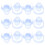 50Stk Tischplatten Puffer Mit Durchsichtige Gummigriffe 1