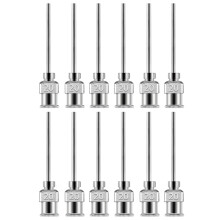 12Pcs Stainless Steel 38mm Dispensing Tip Dispensing Needle-20G