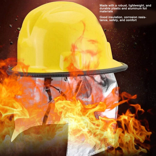 Casco de bombero ignífugo de doble capa con protección contra impactos. 2