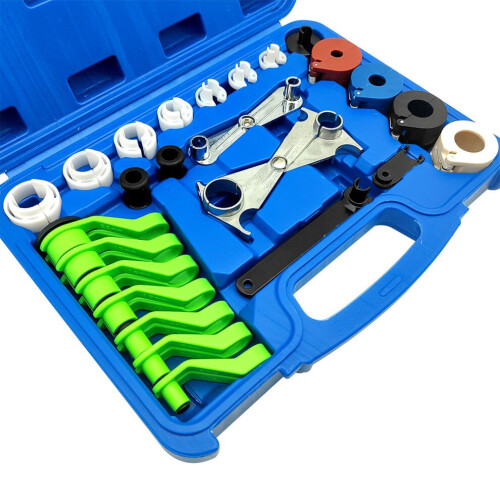 25PCS Blue Fuel Line Disconnect Tool Kit, Durable, Precise Sizes 1