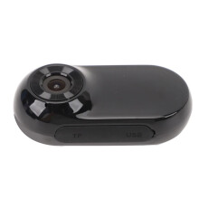 Hondenhalsbandcamera 1080p 32GB Verstelbare Hoek Draadloze Hondentracker Zwart