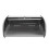 Grey Iron Bread Box with Window, 34.5x23x14.5cm Storage Keeper 1
