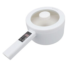 600-W-Elektro-Kochtopf, 1,8-Liter-Tragbarer Dampfgarer/Nudelkocher