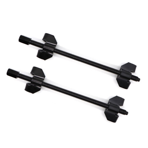 370MM Heavy Duty Coil Spring Compressor Set, 2 Pack, Cast Steel, Black 2