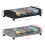 Clear Lid Rolling Underbed Storage Dual Zippers 33kg Capacity Easy Access 4