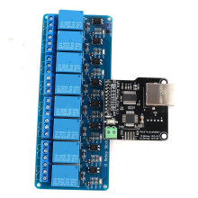 Ethernet-kontrollmodul LAN WAN Nätverk WEB Server RJ45-port 8-kanals relä