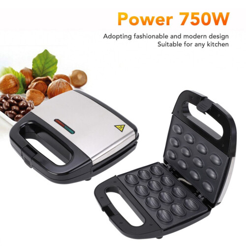 12 Walnut Cookie Non Stick Electric Mold Maker with Auto Temp Control 2