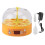 Egg Incubator 6 Eggs, Smart Temperature Control, Manual Egg Turning EU Plug 2