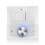 2 Pipe Touch Screen HVAC Controller 6 Periods Programmable White 2