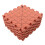 9 Pcs Knitting Blocking Mat Brick Red Interlocking 2