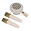 Draagbaar mini-karaokesysteem met microfoon, 1600 mAh, beige 1