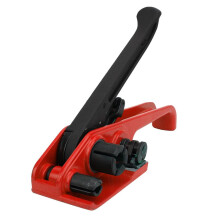 Handmatige bandspanner, rood, combinatiegereedschap zonder seal, bindgereedschap voor 16~19 mm PET/PP-tape.