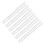 50Pcs Double Loop Wire Binding Spine 180 Sheets Capacity 19mm White 1