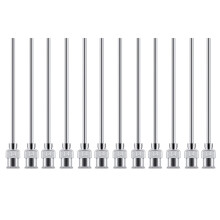 12Pieces Precise Tip Tubes Dispensing Needle for Adhesive-14G