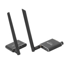 2.4G trådlös ljudsändtagaradapter RCA och 3.5 mm ingångs- och utgångsutgång utan fördröjning