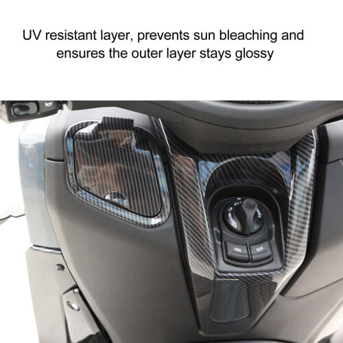 Bränsletankram i kolfiber för NMAX 125/155 UV-resistent 2