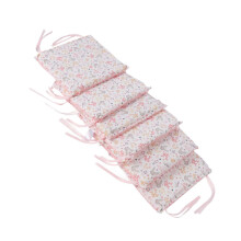 6pcs Baby Crib Sides Liner Cotton Padding, 30x30cm, Washable & Breathable