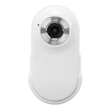 Halsbandskamera för husdjur 1080P HD, 32 GB, Vit, 0,96