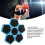 Bluetooth Music Boxing Machine Wall Mount, 2000mAh, 13.8in Blue 3