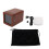 Single Watch Winder Automatic 4 Modes LED Light PU Leather Low Noise 2