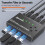 KCEVE KC-KM434B USB3.0 Sharing Switch Fast & Flexible for Devices 4