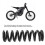 Enhanced Stability 650lbs Rear Shock for SUR‑RON Light Bee X S 4