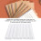100PCS White Double Loop Wire Binding Spines 9/16 inch 34 Teeth 3