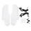 Cache-objectif de phare de moto pour Multistrada 950/1200/1260, transparent 2