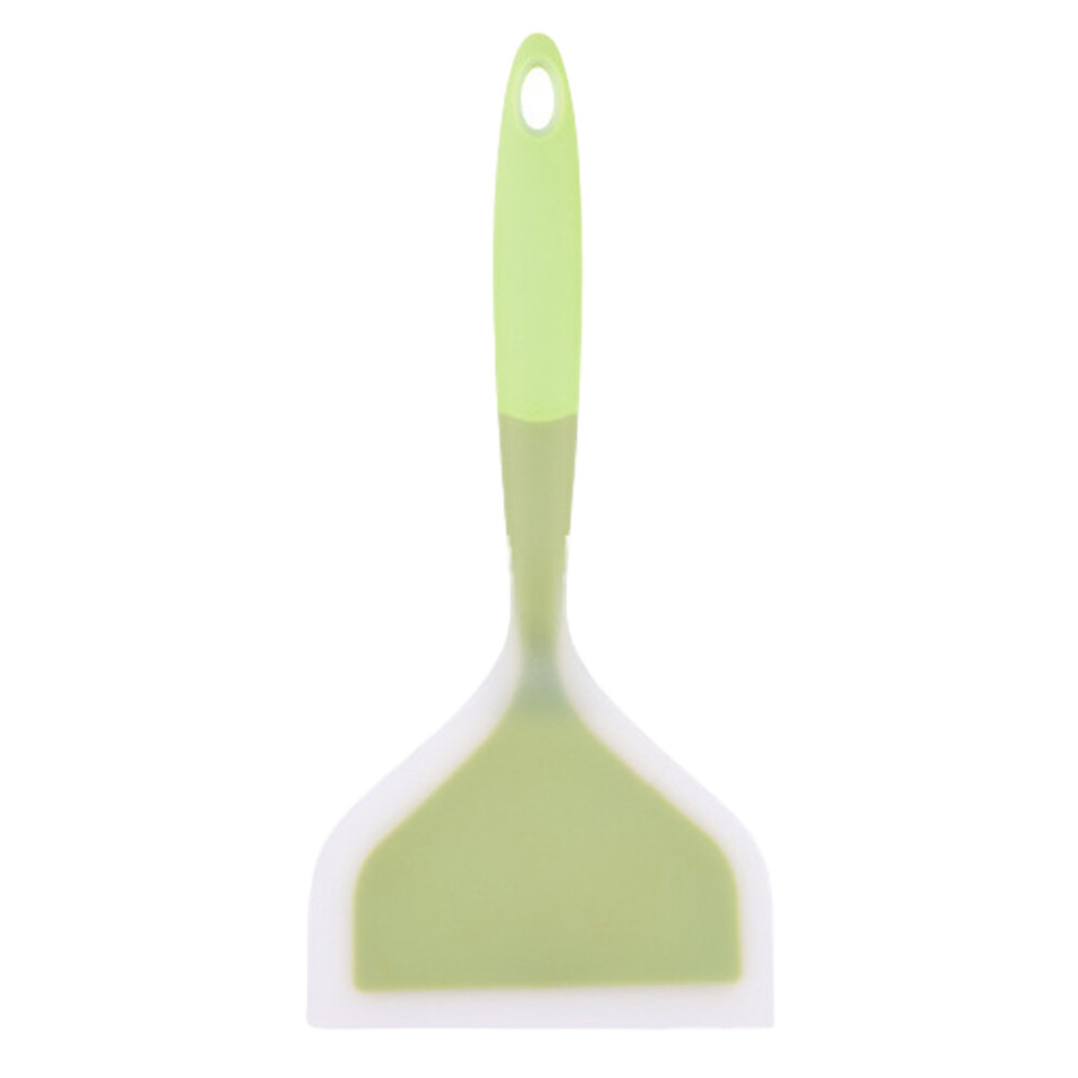 Dishwasher Safe Nonstick Turner, Silicone Pancakes Shovel Ergonomic Handle For Kitchen Use, Heat Resistant Food Grade Silicone Wide Mouth Spatula For 9155353324455