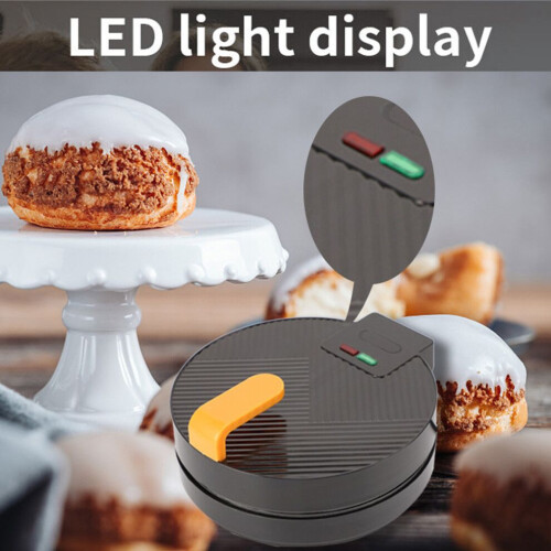 1400W Double-Sided Donut Maker Machine for 8 Doughnuts EU Plug 2