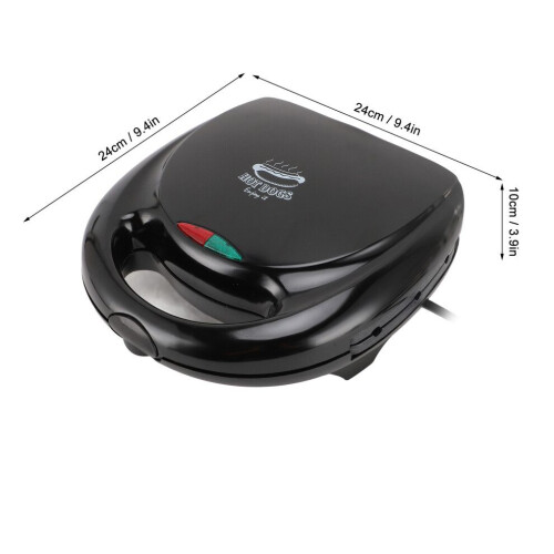 850W Hot Dog Waffle Maker 6 Corn Dogs Automatic Temp Control EU Plug 1