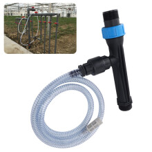 Inyector de fertilizantes de plástico para riego por goteo, tubo de agua de 2 pulgadas