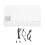 Mini DC UPS Backup System 10400mAh 36W for Router & Camera White 3