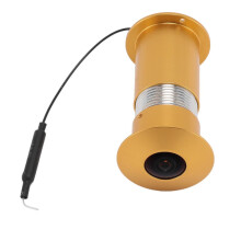 Caméra de porte HD WiFi avec judas, détection de mouvement 1080p et emplacement pour carte microSD 128