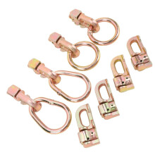 L Track Stud Fittings with O Ring Carbon Steel for Truck Bed Trailers