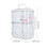 Double Layer Iron Wire Hamster Cage with Water Bottle & Running Wheels 2