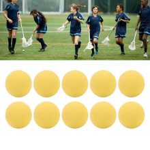 10-teiliges PVC-Lacrosse-Ball-Set – Leicht, elastisch, exzellenter Grip