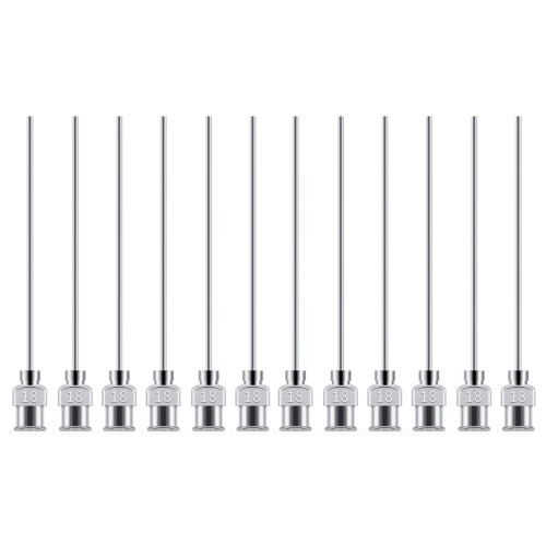 Pack of 12 Leakproof Precise Needle Easy Installation-18G