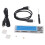 Extern NVMe M.2 till USB C-adapter 10 Gbps, blå, stöder 2 TB 2