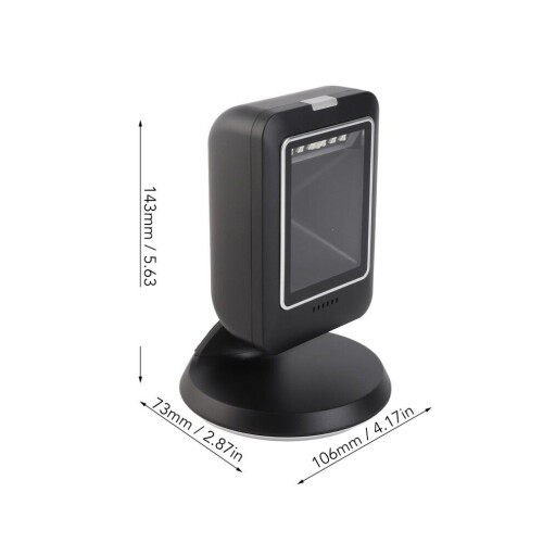 2D Hands Free USB Barcode Scanner for Retail & Supermarkets 1