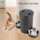 3L Automatic Cat Feeder with Remote Control, Black, 39.5x18x27.5cm 4