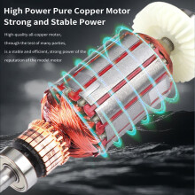 Mini-Bandschleifer 250 W mit 7 Geschwindigkeitsstufen, Metallgehäuse, 70-mm-Schleifscheiben