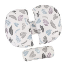 Soft Side Pregnancy Support Pillow for Comfort, Cotton Polyester