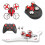 DIY 3in1 Glider Drone Hovercraft RC Airplane with 3 Speed Modes 1
