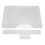 Acrylic 2-Tier Side Table: Modern Lightweight Bedside Storage - Clear 3